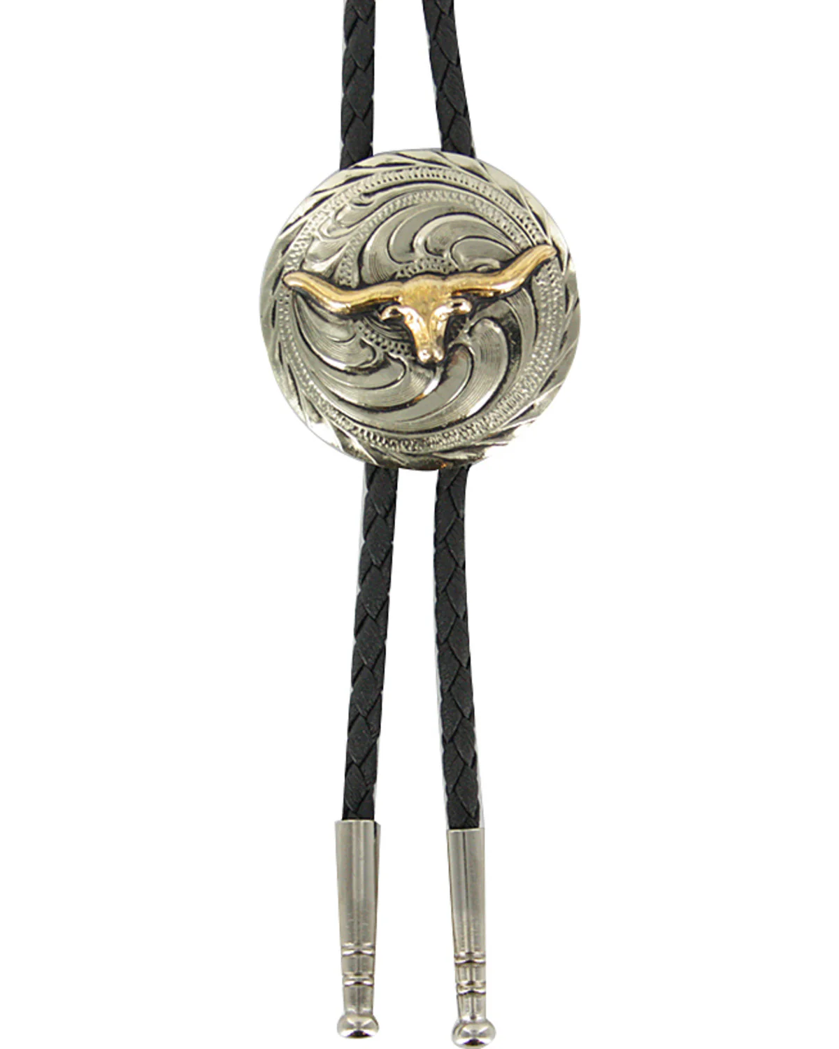 Cody James Men's Steer Head Bolo Tie - Image 2