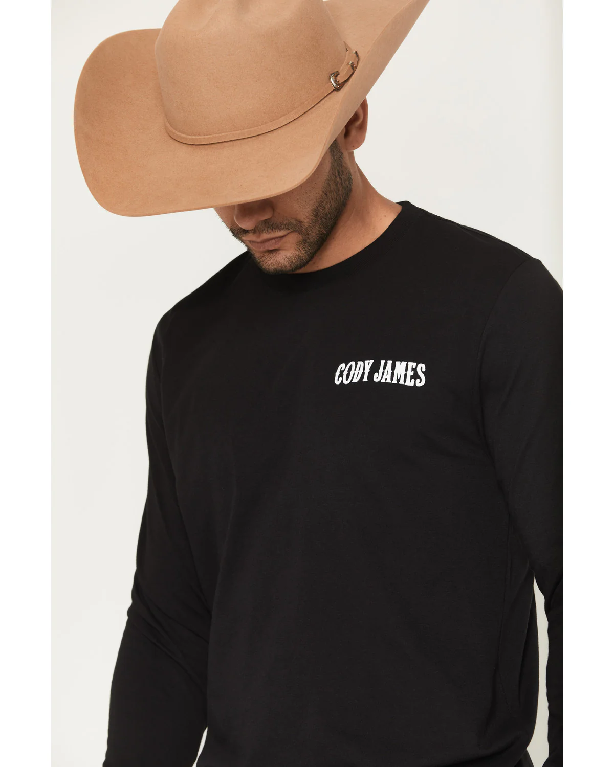 Cody James Men's Steerhead Long Sleeve Graphic T-Shirt - Image 3