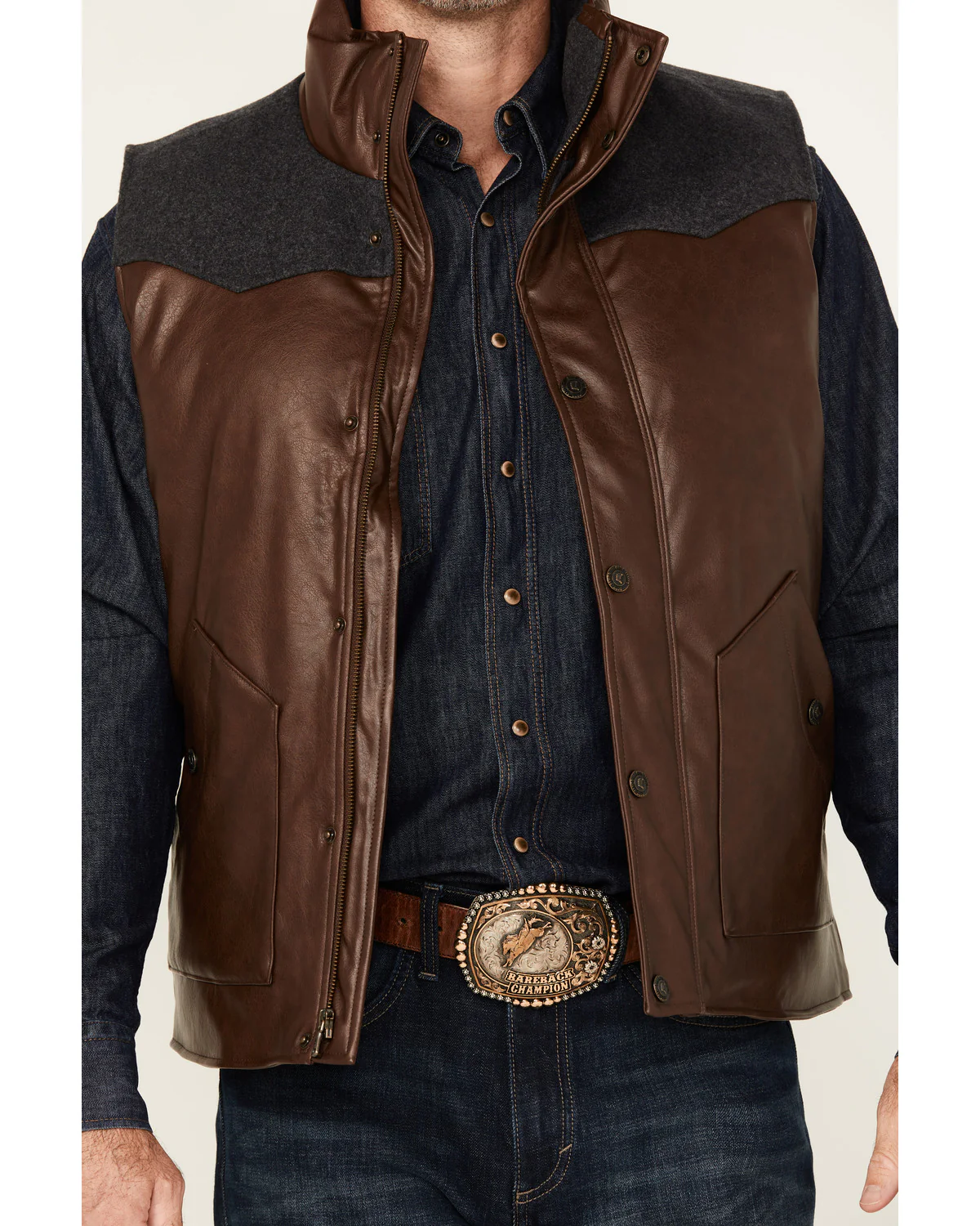 Cody James Men's Stillwater Ridge Puffer Vest - Image 3
