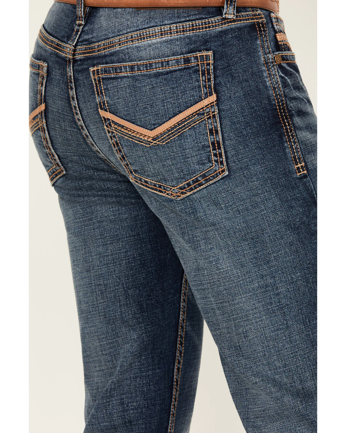 Cody James Men's Stonewall Wash Wyatt Slim Bootcut Stretch Denim Jeans - Image 4