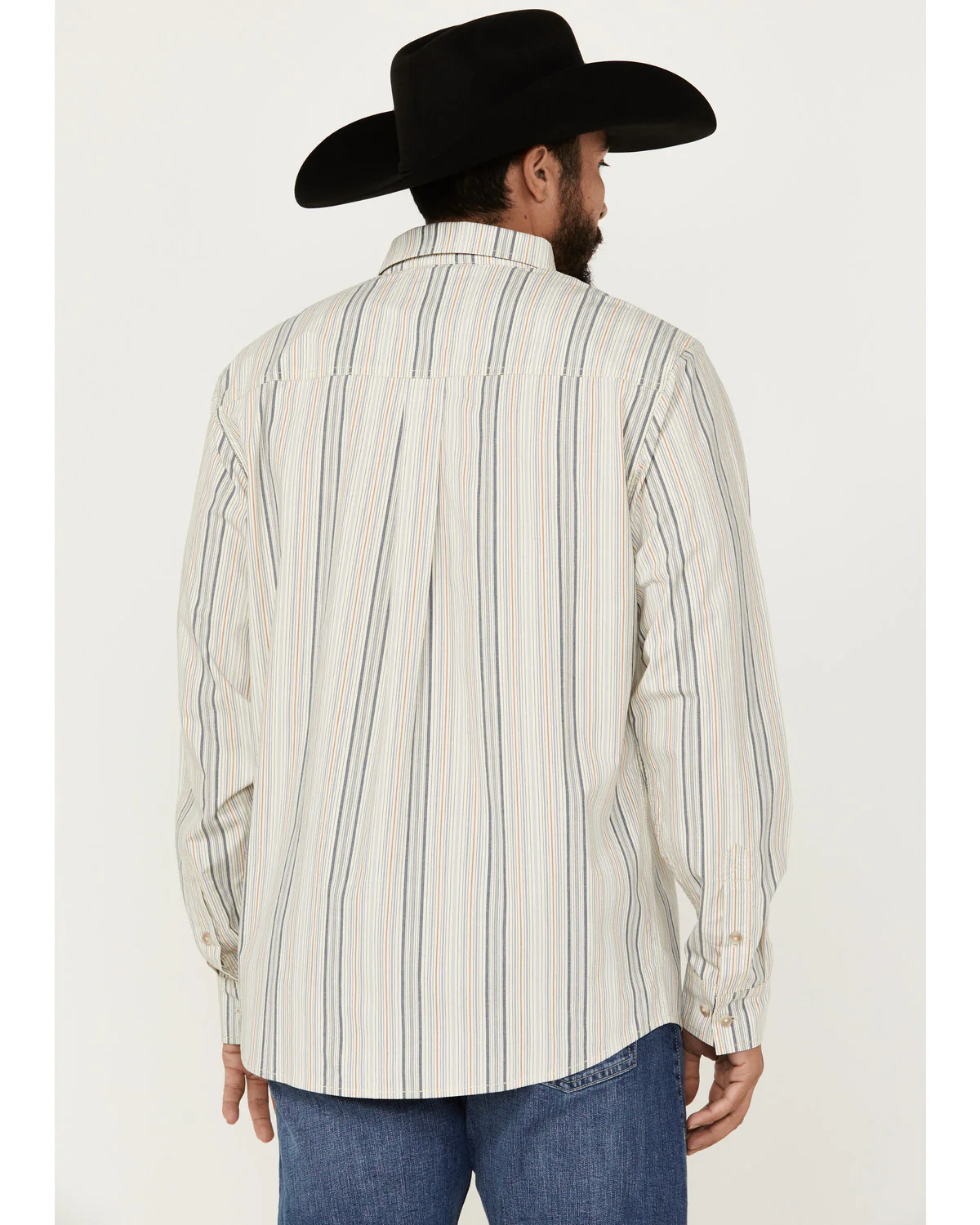 Cody James Men's Sunrise Stripe Long Sleeve Button-Down Stretch Western Shirt - Image 4