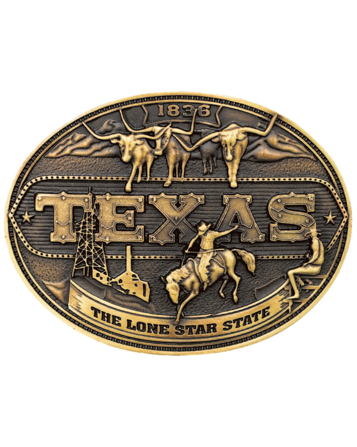 Cody James Men's Texas Heritage Belt Buckle