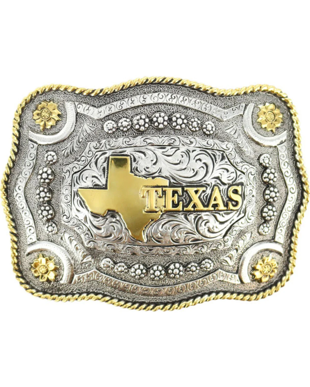 Cody James Men's Texas Rectangular Belt Buckle