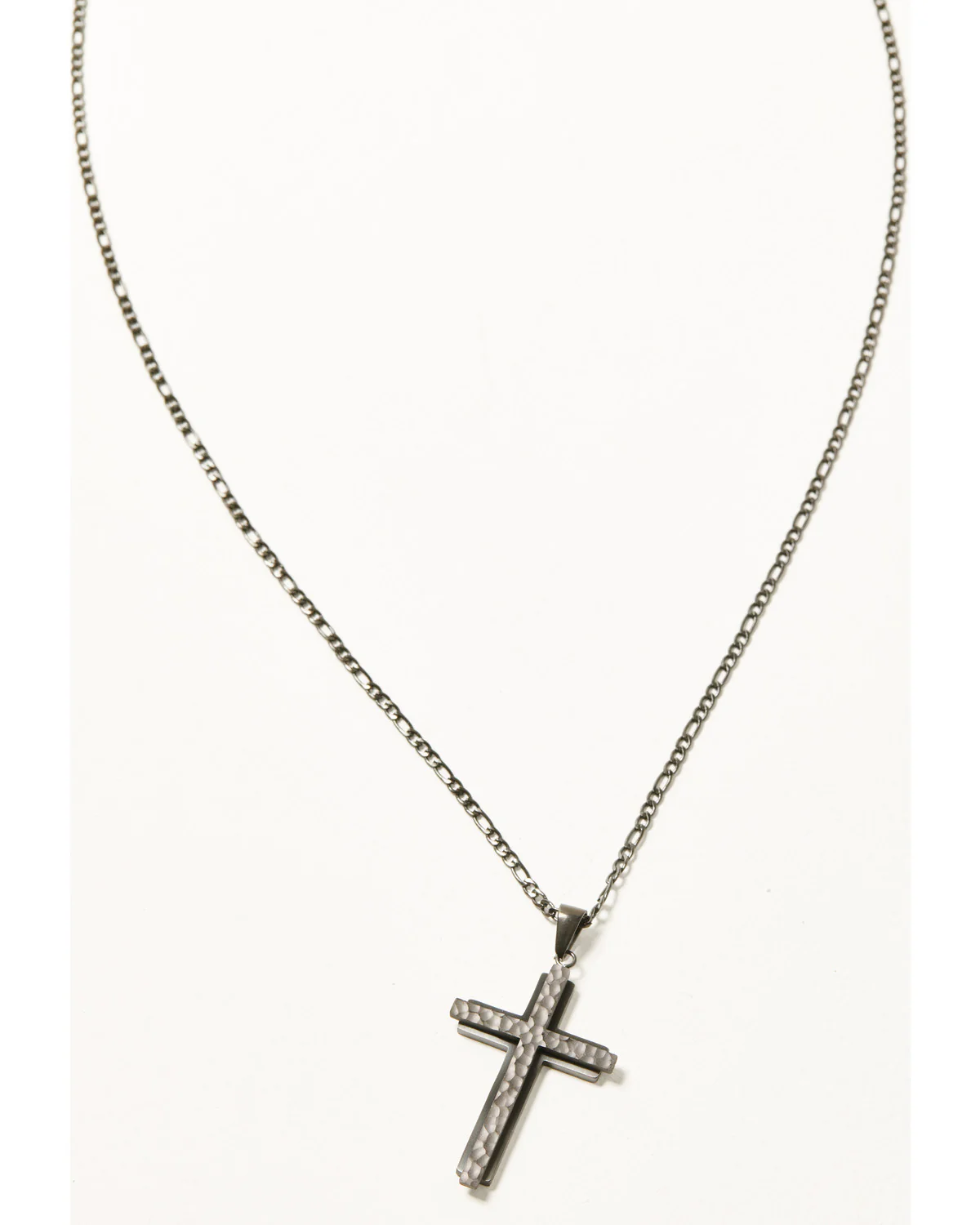 Cody James Men's Textured Cross Necklace - Image 2