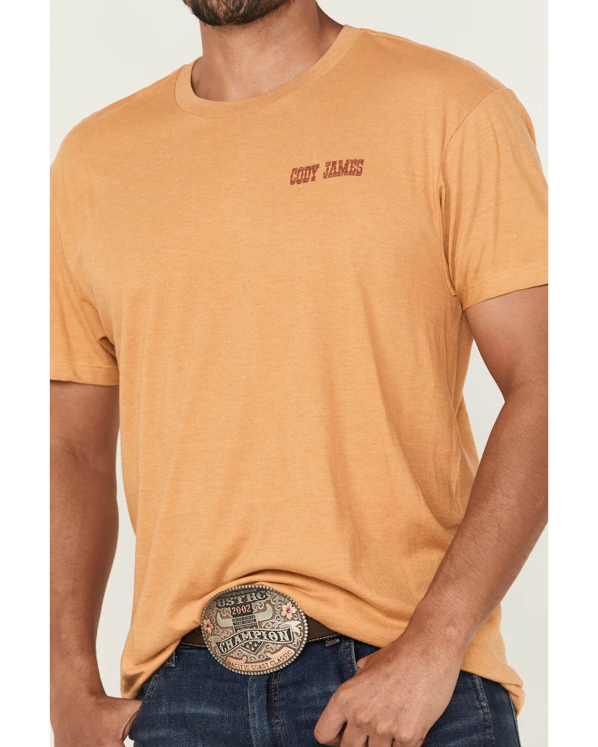 Cody James Men's The West Cowboy Short Sleeve Graphic T-Shirt - Image 4