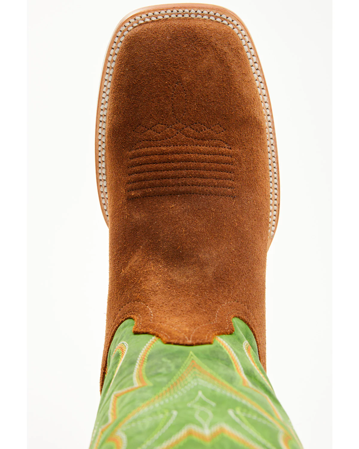 Cody James Men's Tomahawk Roughout Tall Western Boots - Broad Square Toe - Image 6