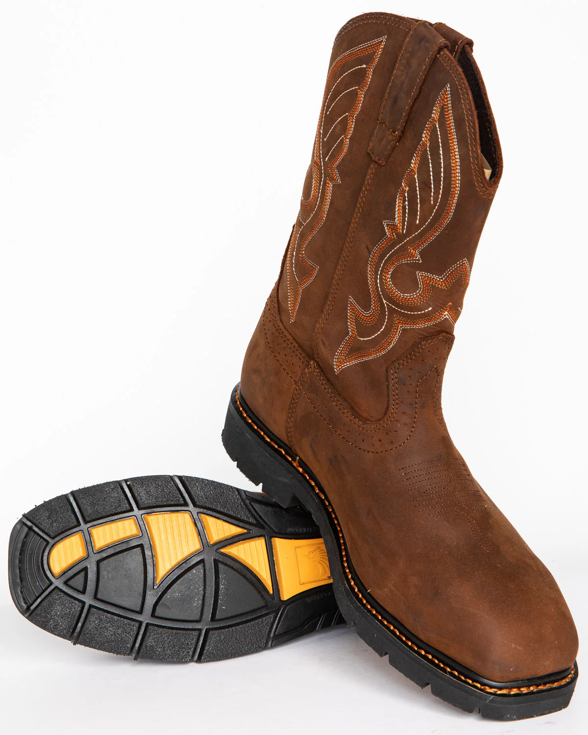 Cody James Men's 10" Waterproof Pull-On Work Boots - Composite Toe - Image 5