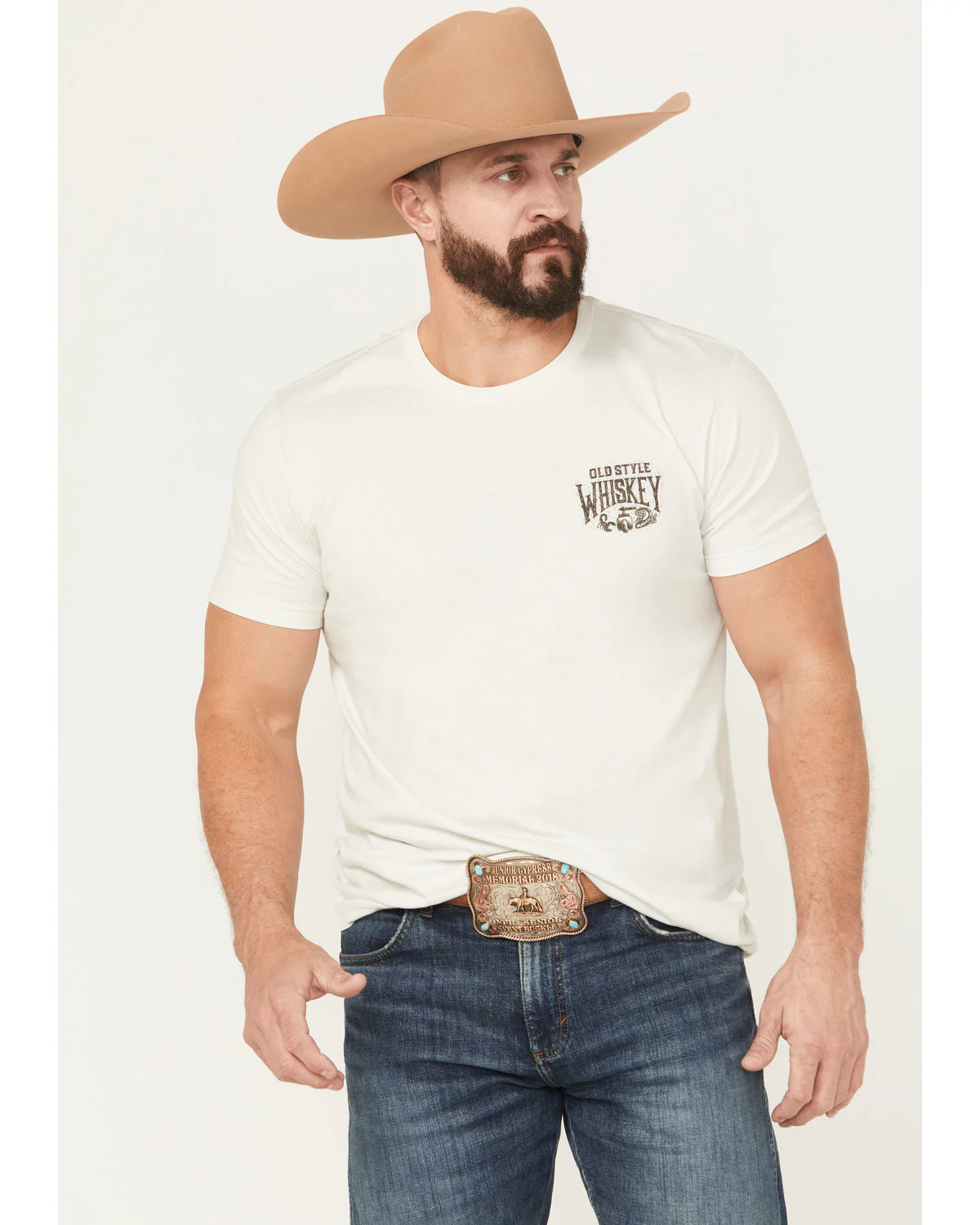 Cody James Men's Whiskey Barrel Short Sleeve Graphic T-Shirt - Image 2