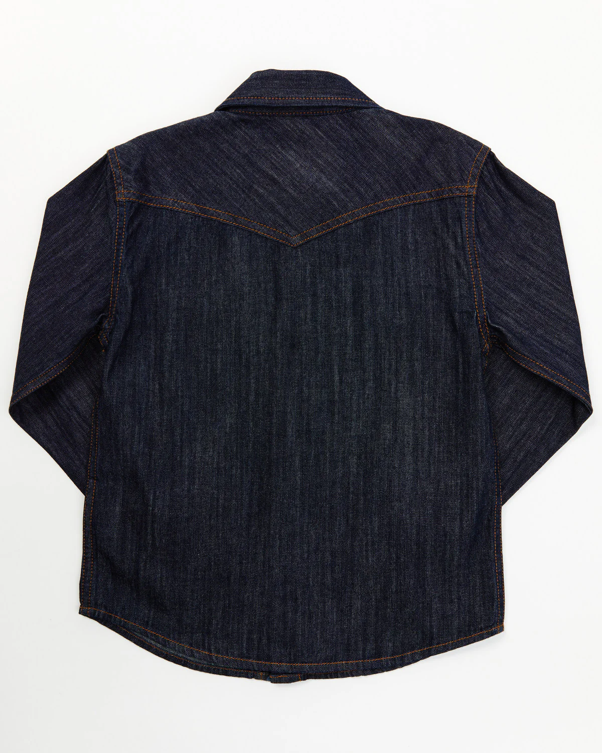 Cody James Toddler Boys' Foothill Denim Long Sleeve Pearl Snap Western Shirt - Image 6