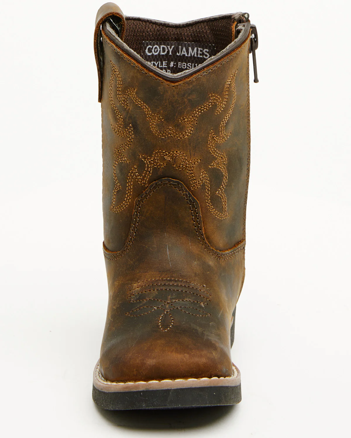 Cody James Toddler Boys' Little Nash Western Boots - Broad Square Toe - Image 4