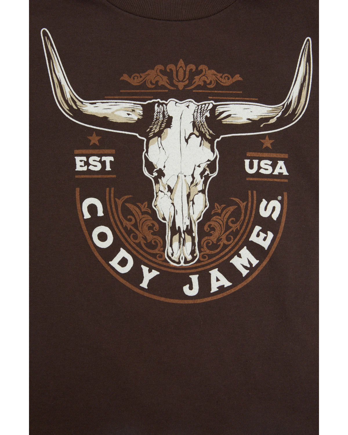 Cody James Toddler Boys' USA Steerhead Short Sleeve Graphic T-Shirt - Image 2