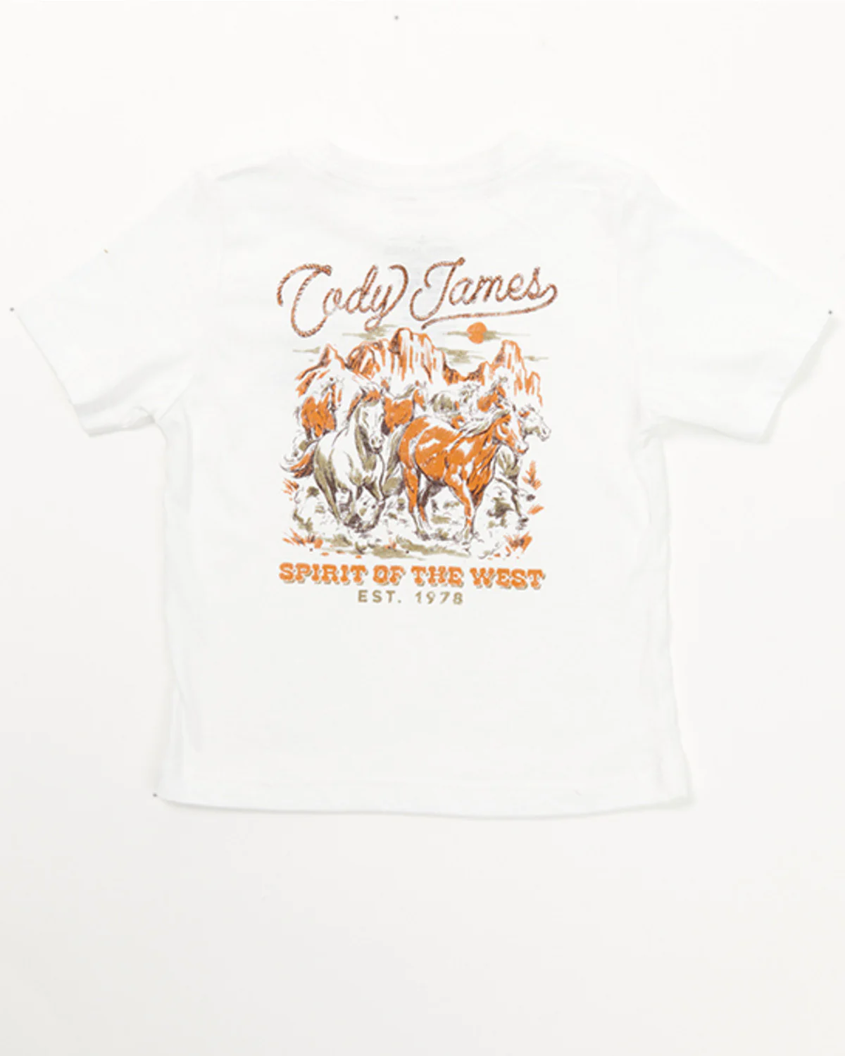 Cody James Toddler Boys' Western Spirit Short Sleeve Graphic T-Shirt